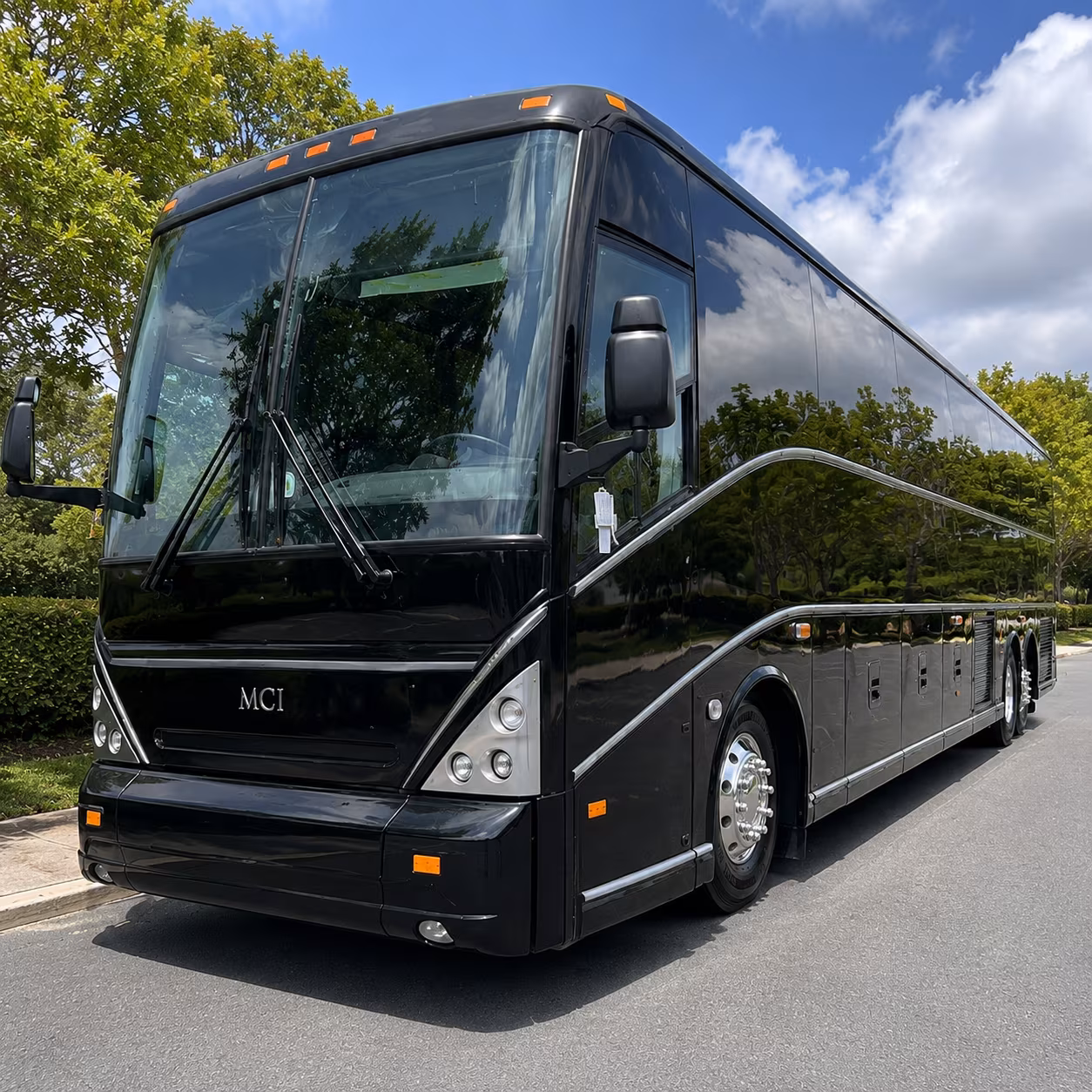 charter buses for large mission viejo prom groups