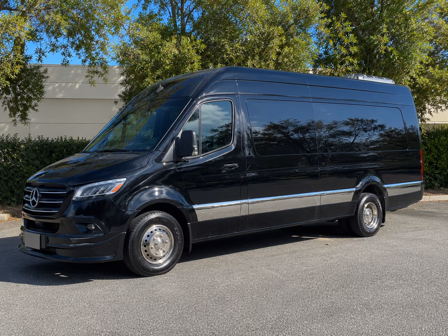 mission viejo corporate event transportation onboard seating