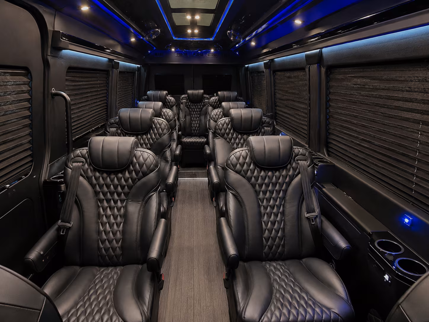 mission viejo sprinter van with driver interior