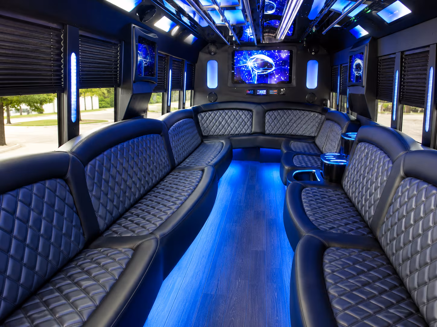 mission viejo wedding party bus rental